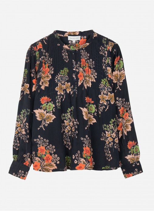 IRE printed viscose blouse